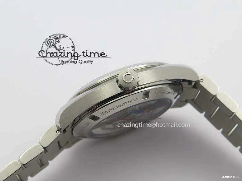 0313 Versatile Aqua Terra ‘PyeongChang 2018’ JHF Best Edition Black Dial On SS Bracelet A 8204